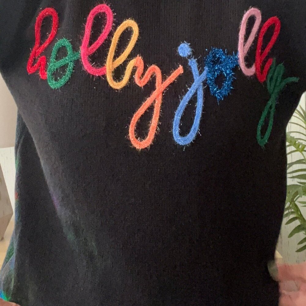 Holly Jolly Tinsel Sweater